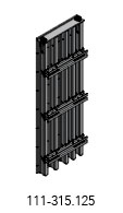 Éléments TS12 standard Hauteur 360 cm Tobler AG